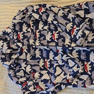 Polar Bear Cotton Flannel PJs